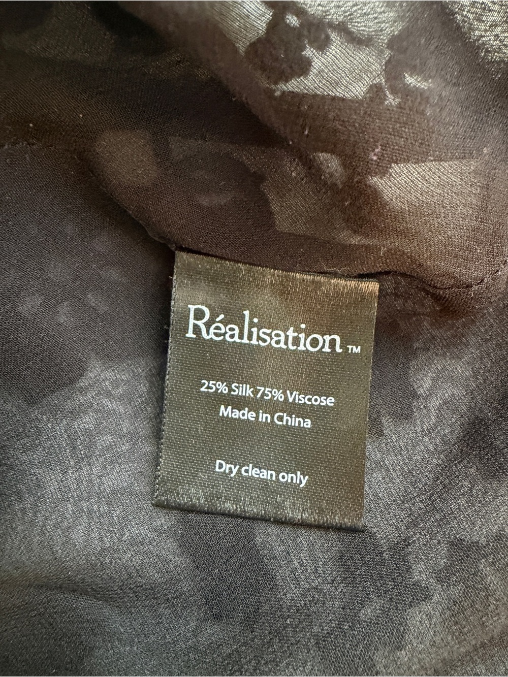 NWT Realisation Par Bea Silk Velvet Bias Midi Skirt Black - Picture 12 of 13